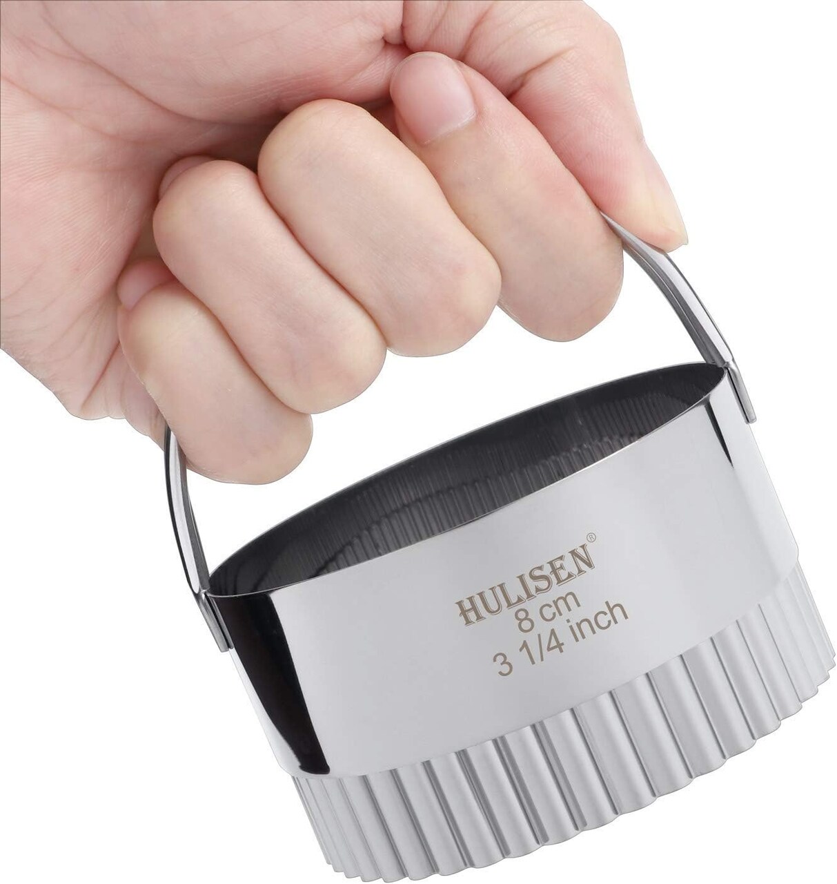 Biscuit Cutter Set Stainless Steel Round with Handle Professional